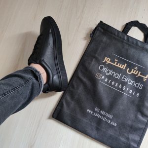 Zara Black PLIMSOLLS Leather